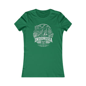 Camiseta para mujer Indonesia Nusantara