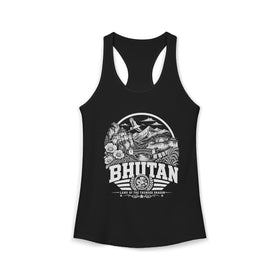 Bhutan Land of the Thunder Dragon Women's Tank Top