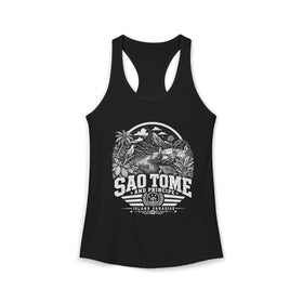 Sao Tome and Principe Island Paradise Women's Tank Top