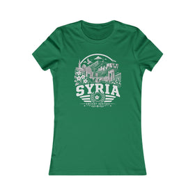 Camiseta para mujer "Patrimonio Antiguo de Siria"