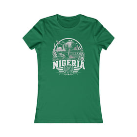 Nigeria, el gigante de África, camiseta de mujer
