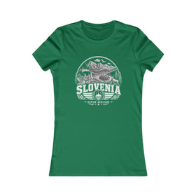 Camiseta de mujer "Herencia alpina de Eslovenia"