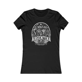 Camiseta Sol de Mayo para mujer de Argentina