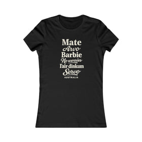 Australia Local Slang Women's Tee