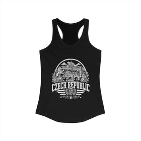 Camiseta de tirantes para mujer "Corazón de Bohemia" de la República Checa