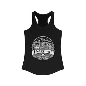Camiseta sin mangas para mujer "Gran Estepa" de Kazajistán