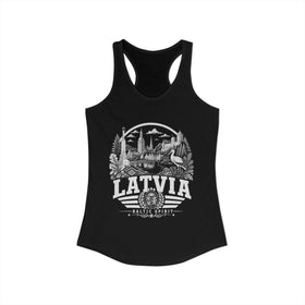 Latvia Baltic Spirit Women's Tank Top