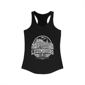 Camiseta sin mangas para mujer del Gran Ducado de Luxemburgo