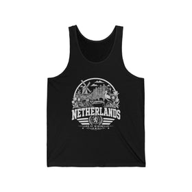 Netherlands Land of Windmills Men's Tank Top