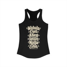 Nigeria Local Slang Women's Tank Top