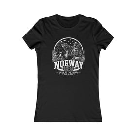 Noruega, la tierra de los fiordos, camiseta para mujer