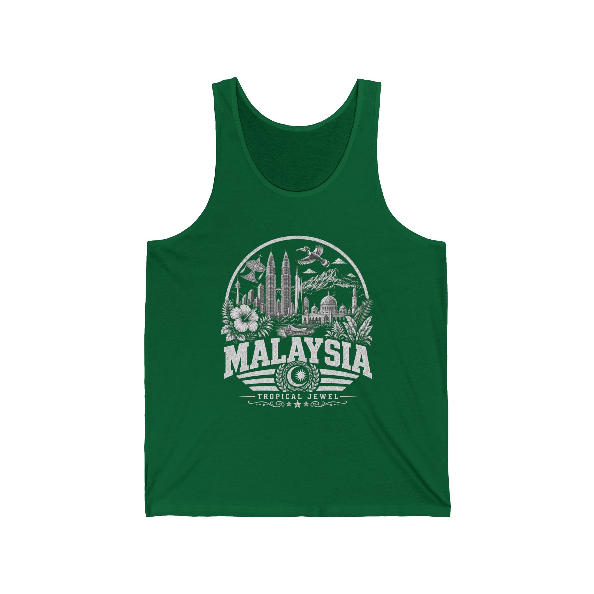 Malaysia Tropical Jewel Men's Tank Top