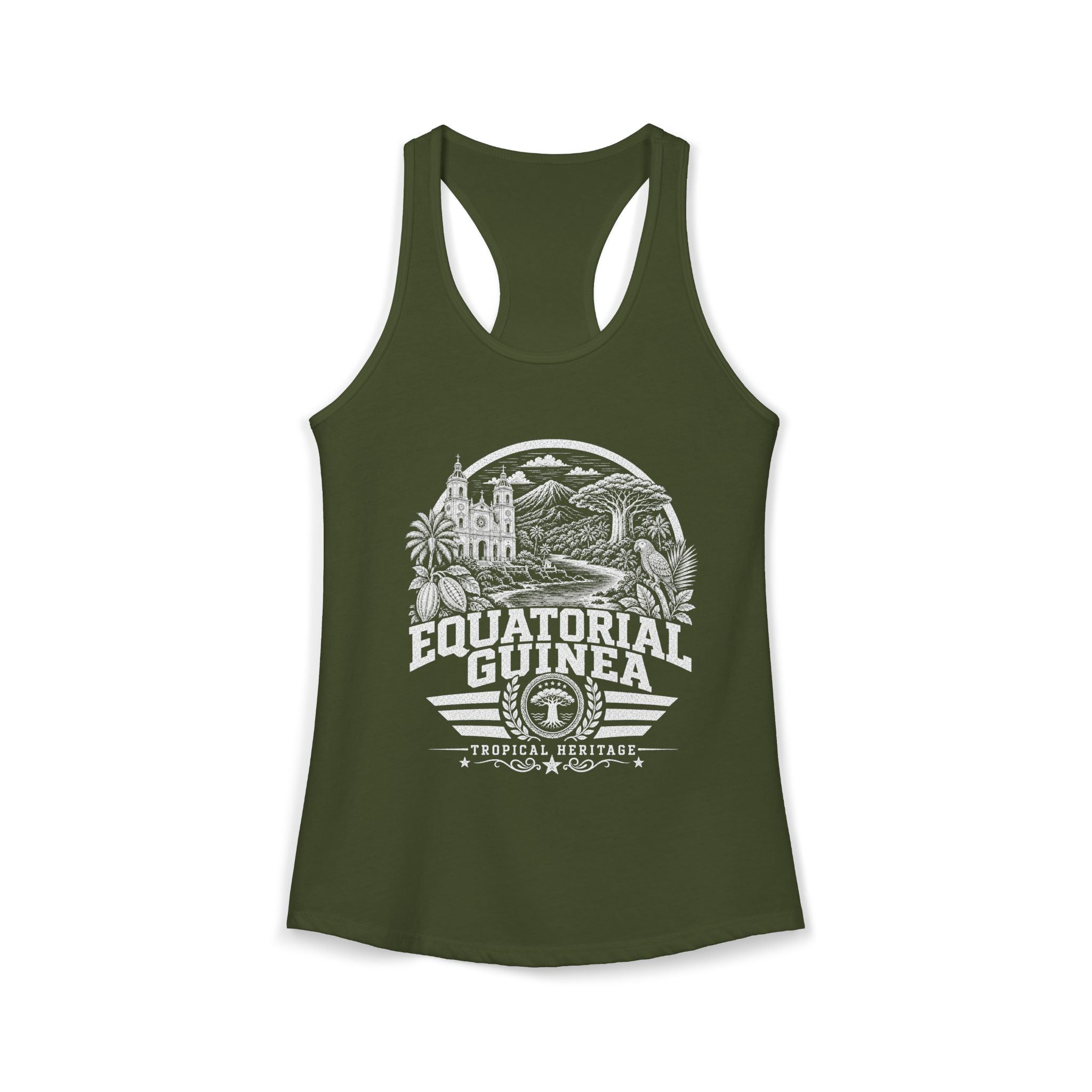 Equatorial Guinea Tropical Heritage Women's Tank Top