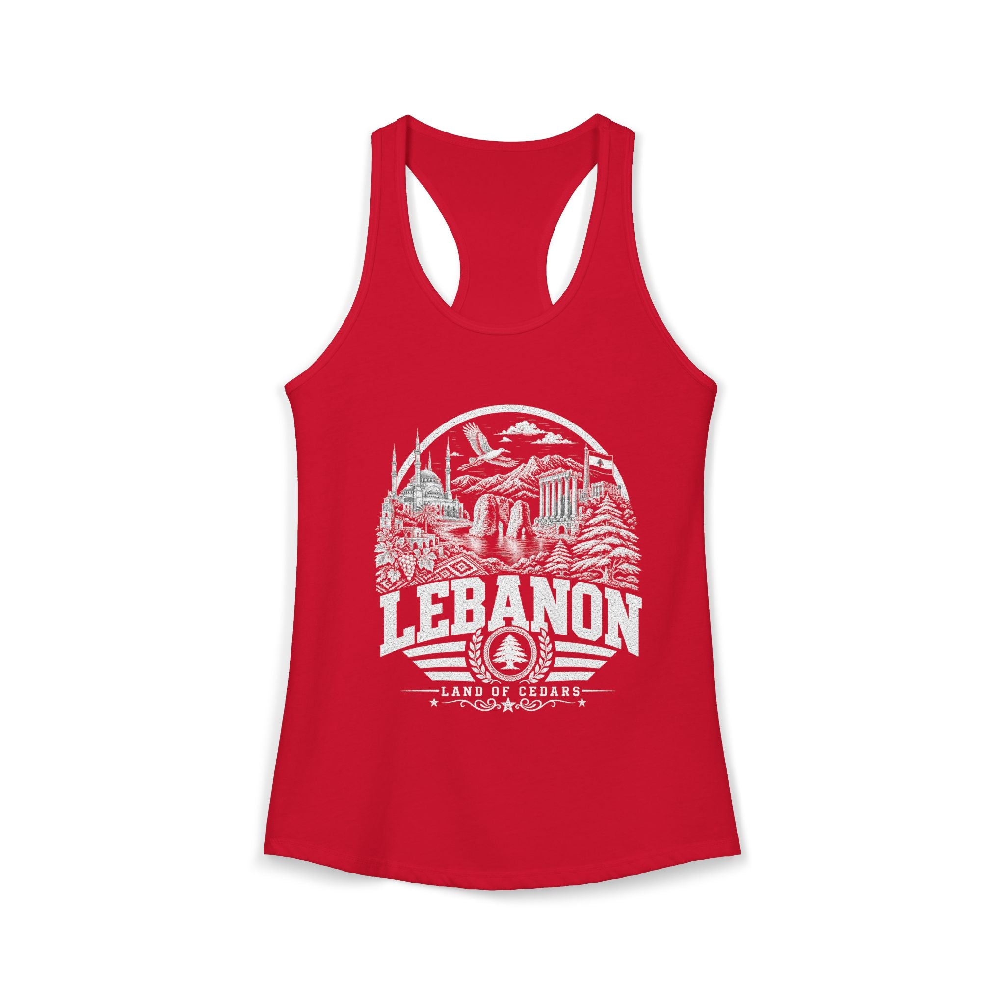 Lebanon Land of Cedars Women's Tank Top
