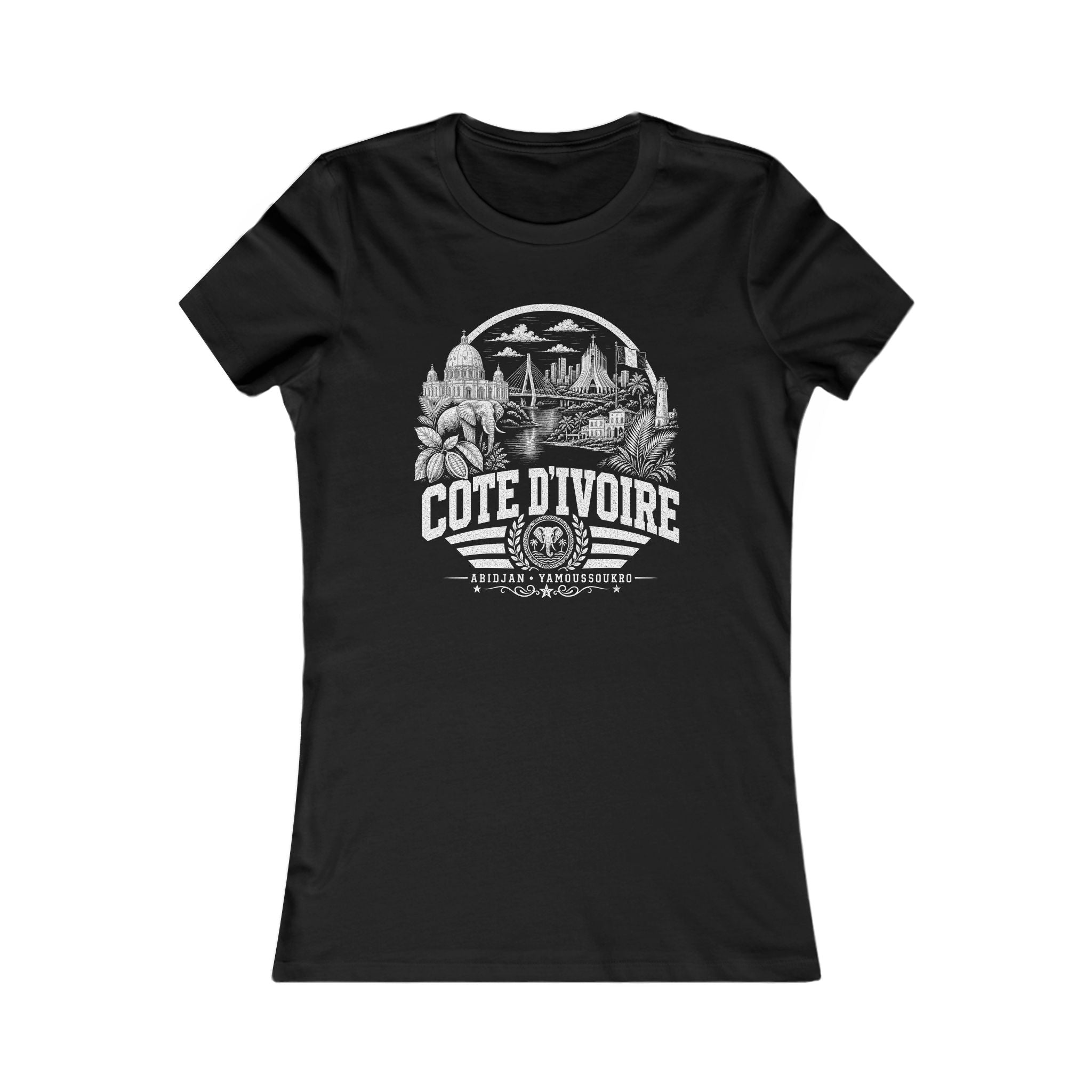 Cote d'Ivoire Land of Elephants Women's Tee