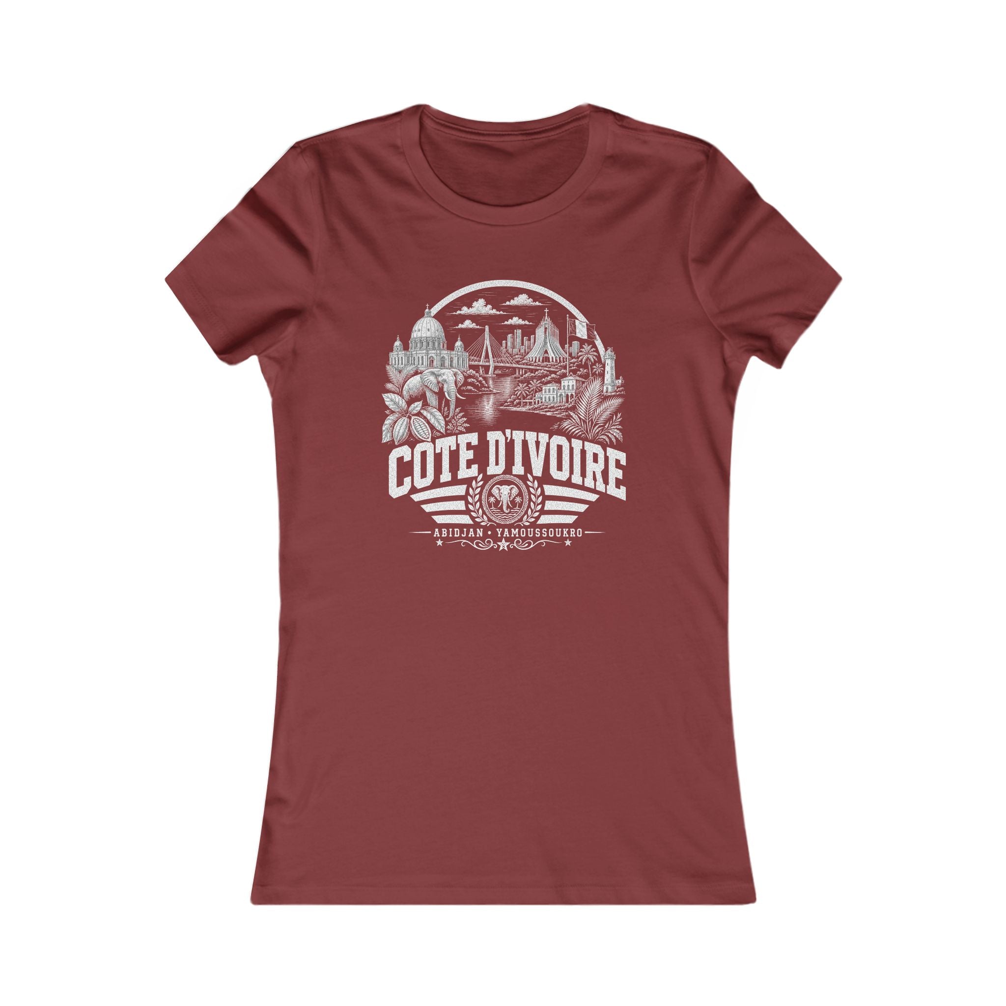 Cote d'Ivoire Land of Elephants Women's Tee