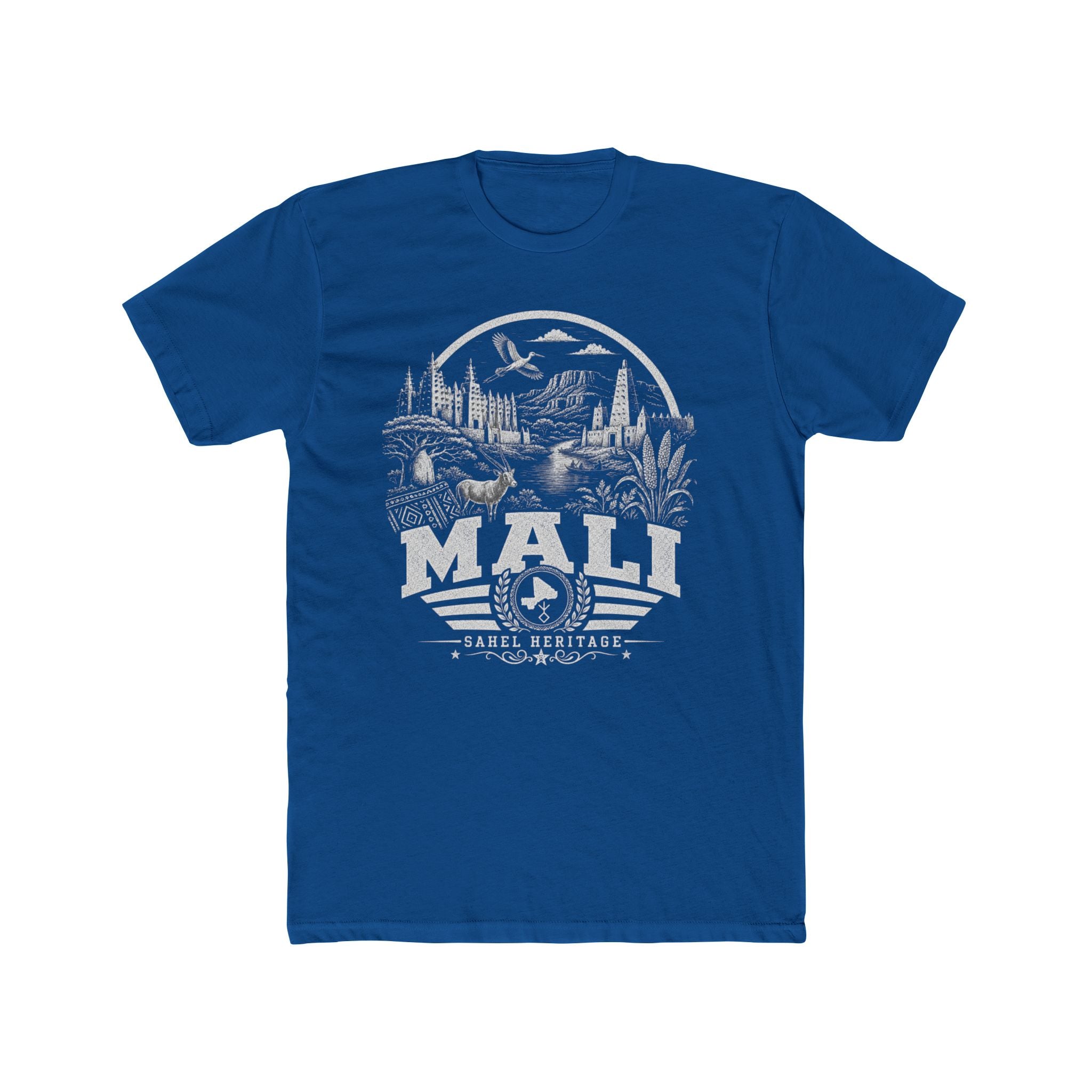 Camiseta Masculina Mali Sahel Heritage
