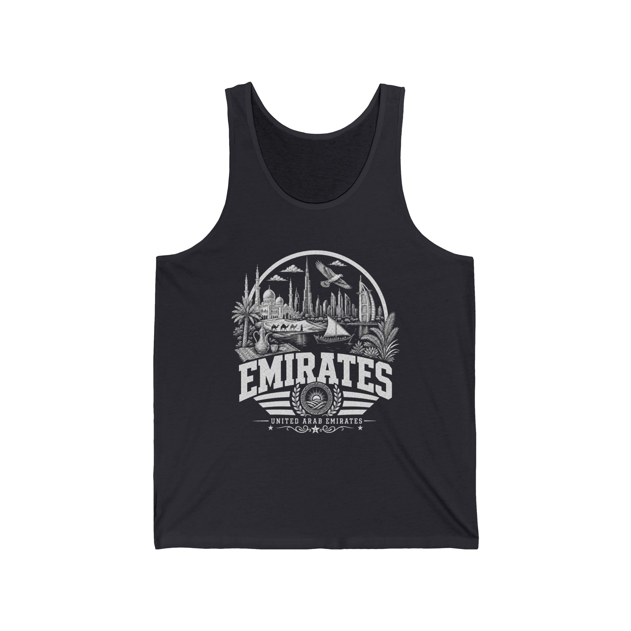 United Arab Emirates Jewel of the Gulf Men's Tank Top