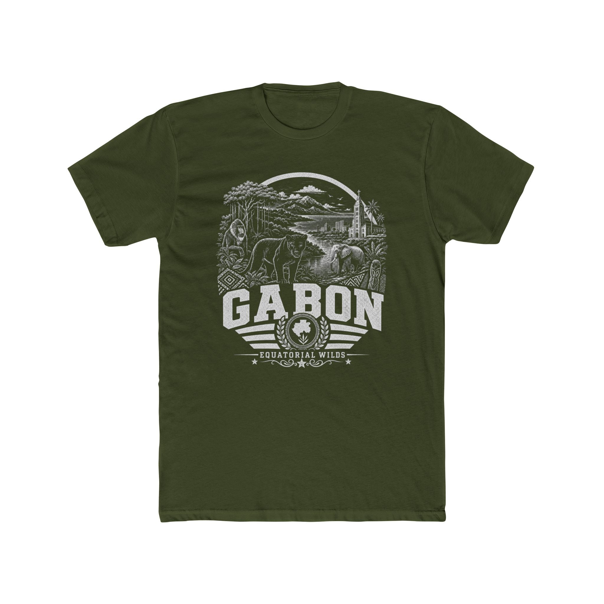 Gabon Equatorial Wilds Men's Tee