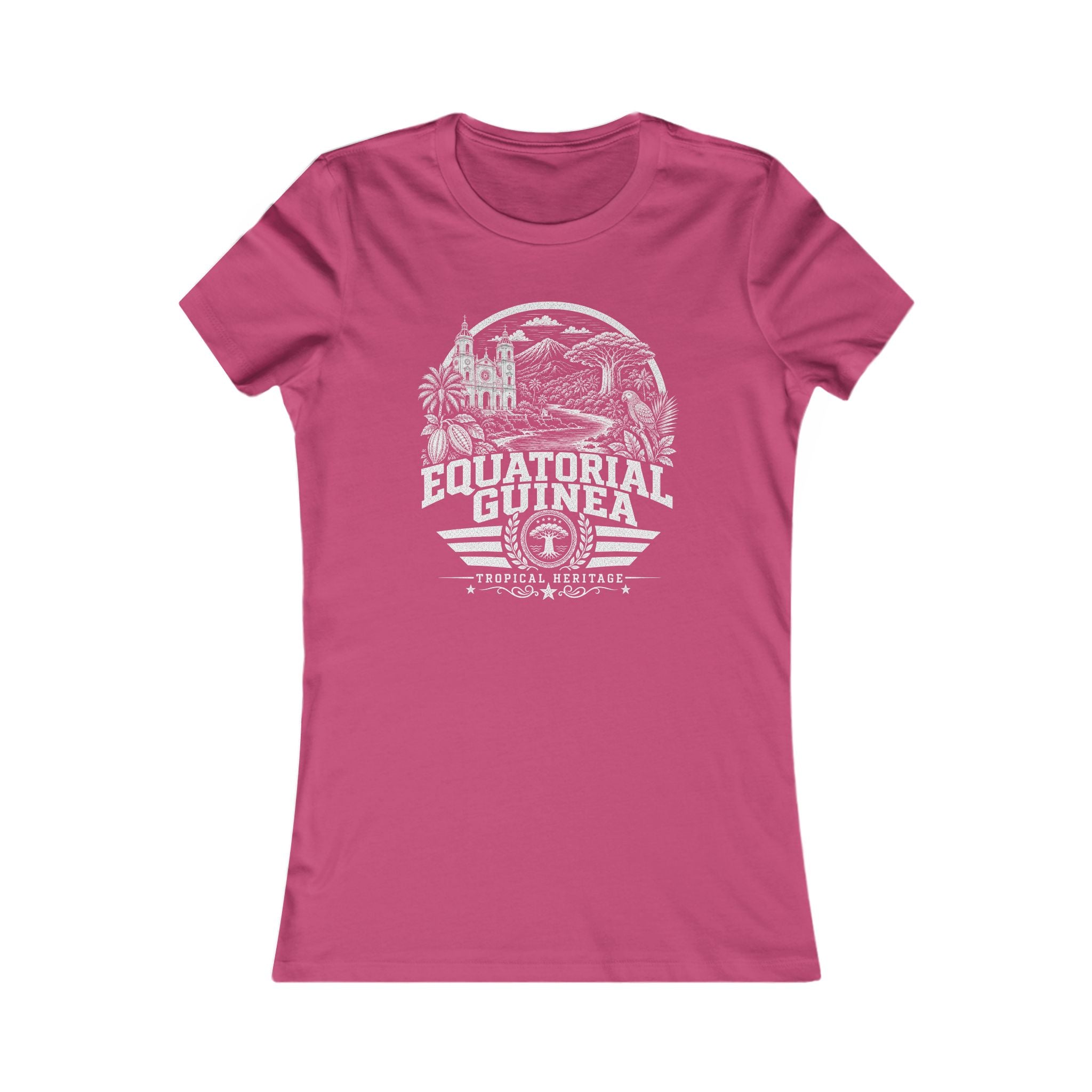 Equatorial Guinea Tropical Heritage Women's Tee