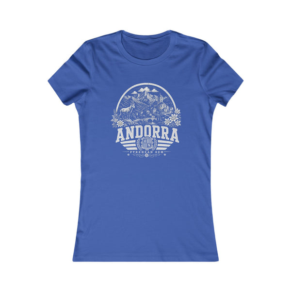 Camiseta de mujer Andorra Joya Pirenaica