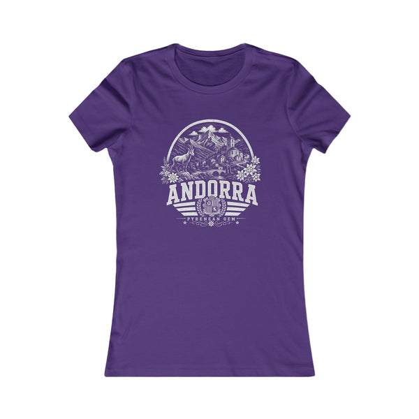 Camiseta de mujer Andorra Joya Pirenaica