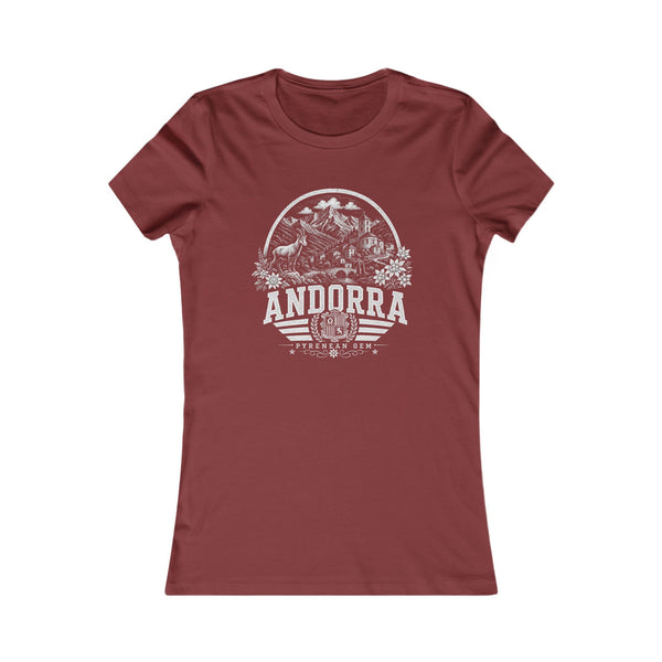 Camiseta de mujer Andorra Joya Pirenaica