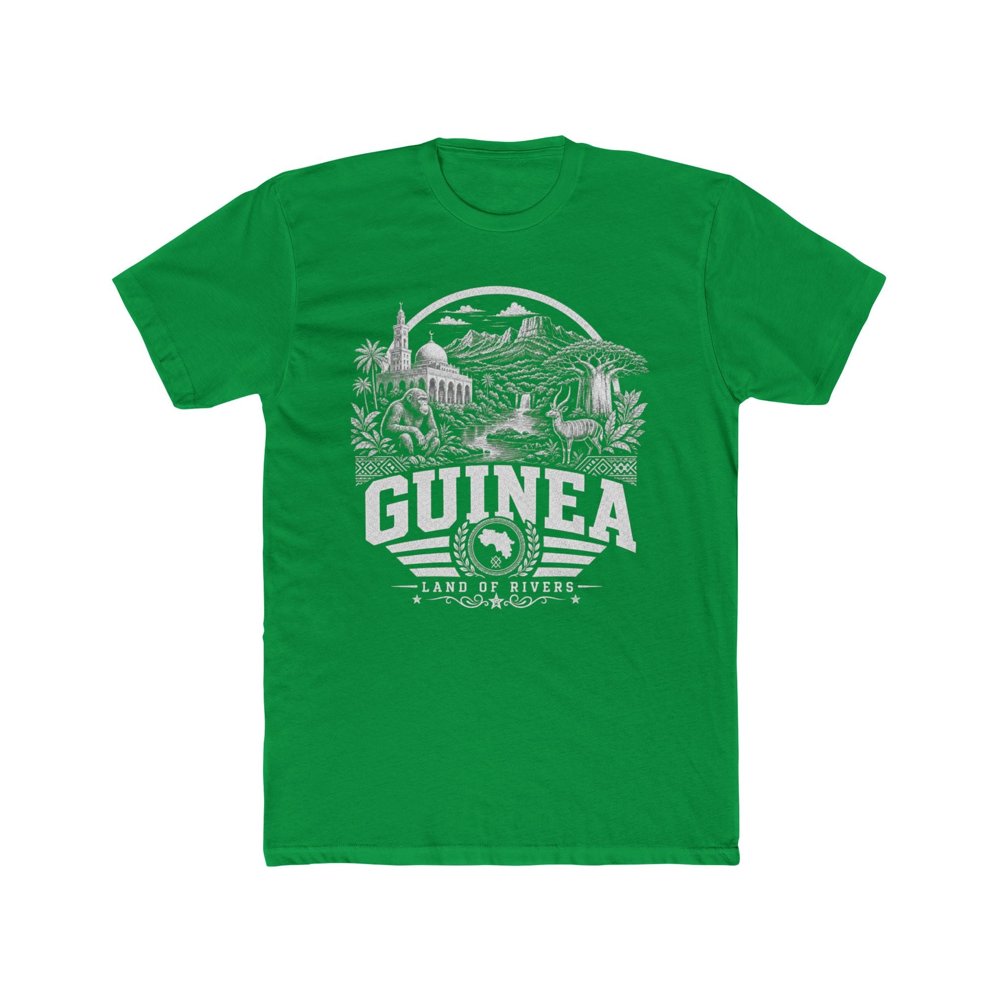 Camiseta Masculina Guiné, Terra dos Rios