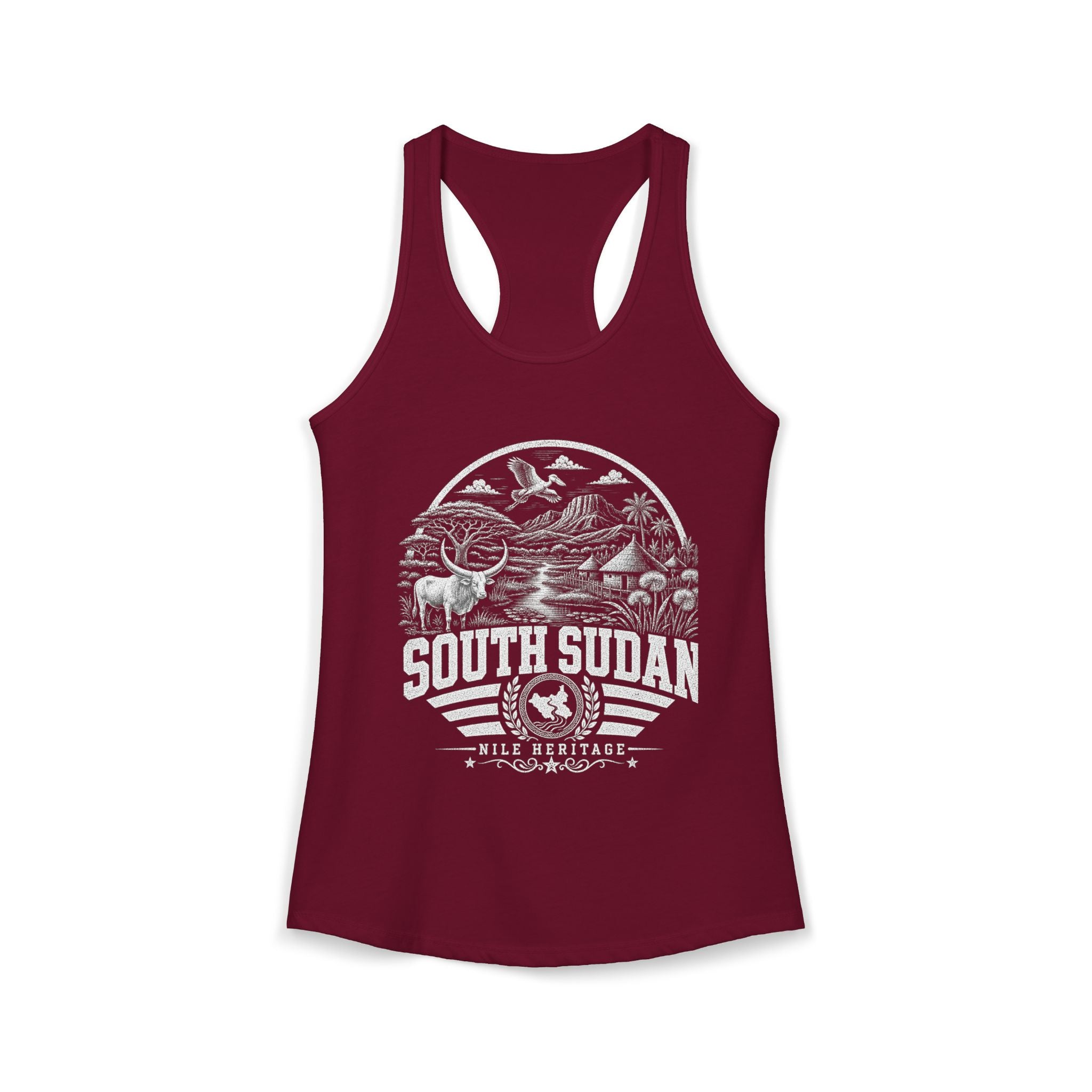 South Sudan Nile Heritage Women's Tank Top