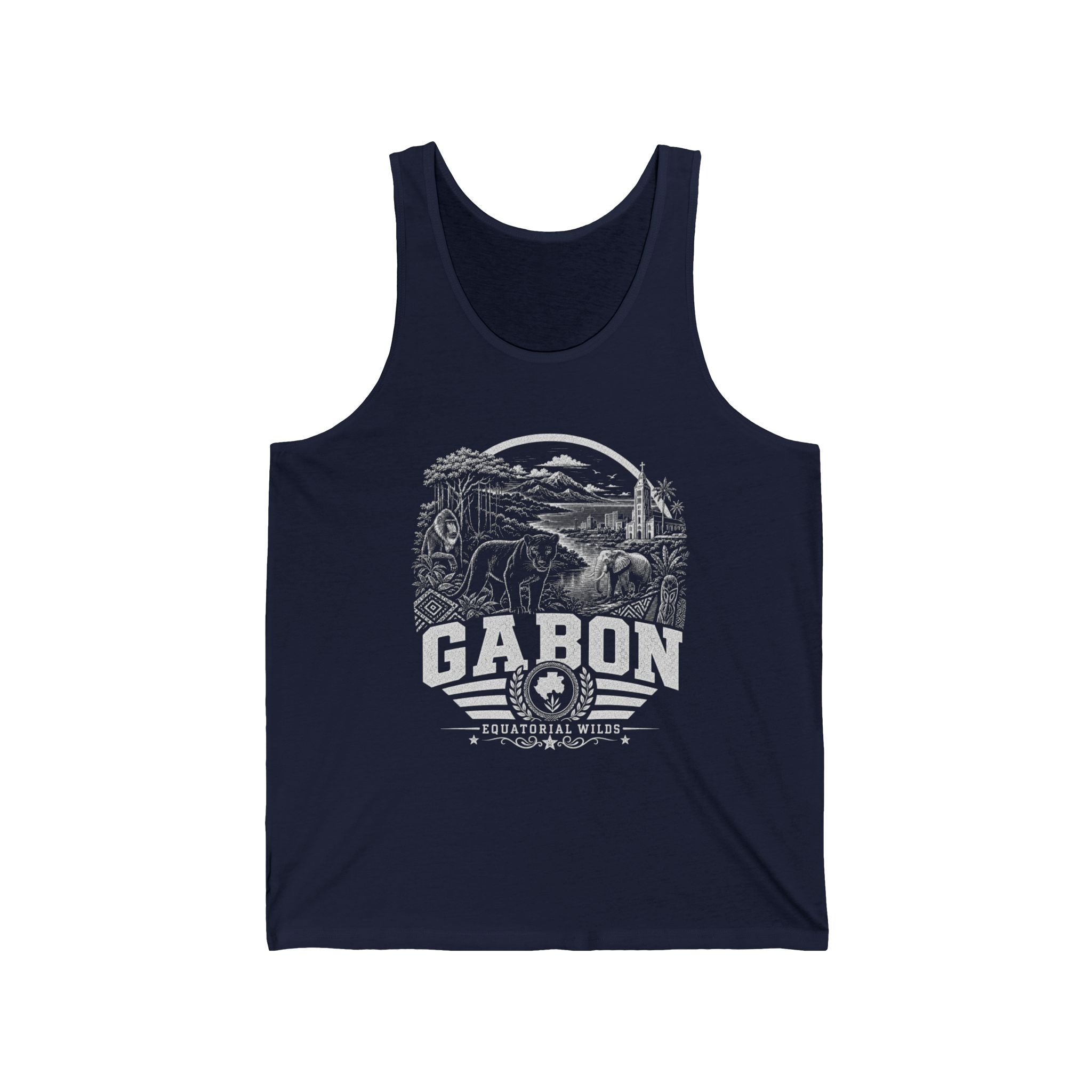 Gabon Equatorial Wilds Men's Tank Top