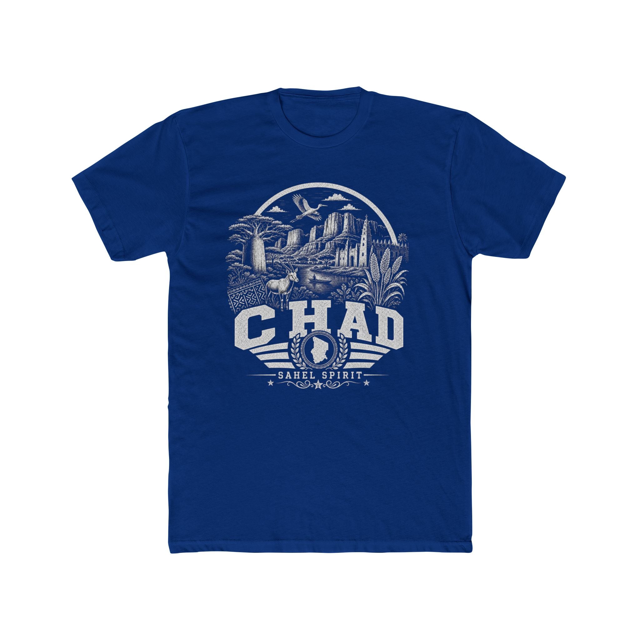 Camiseta Masculina Chade Sahel Spirit