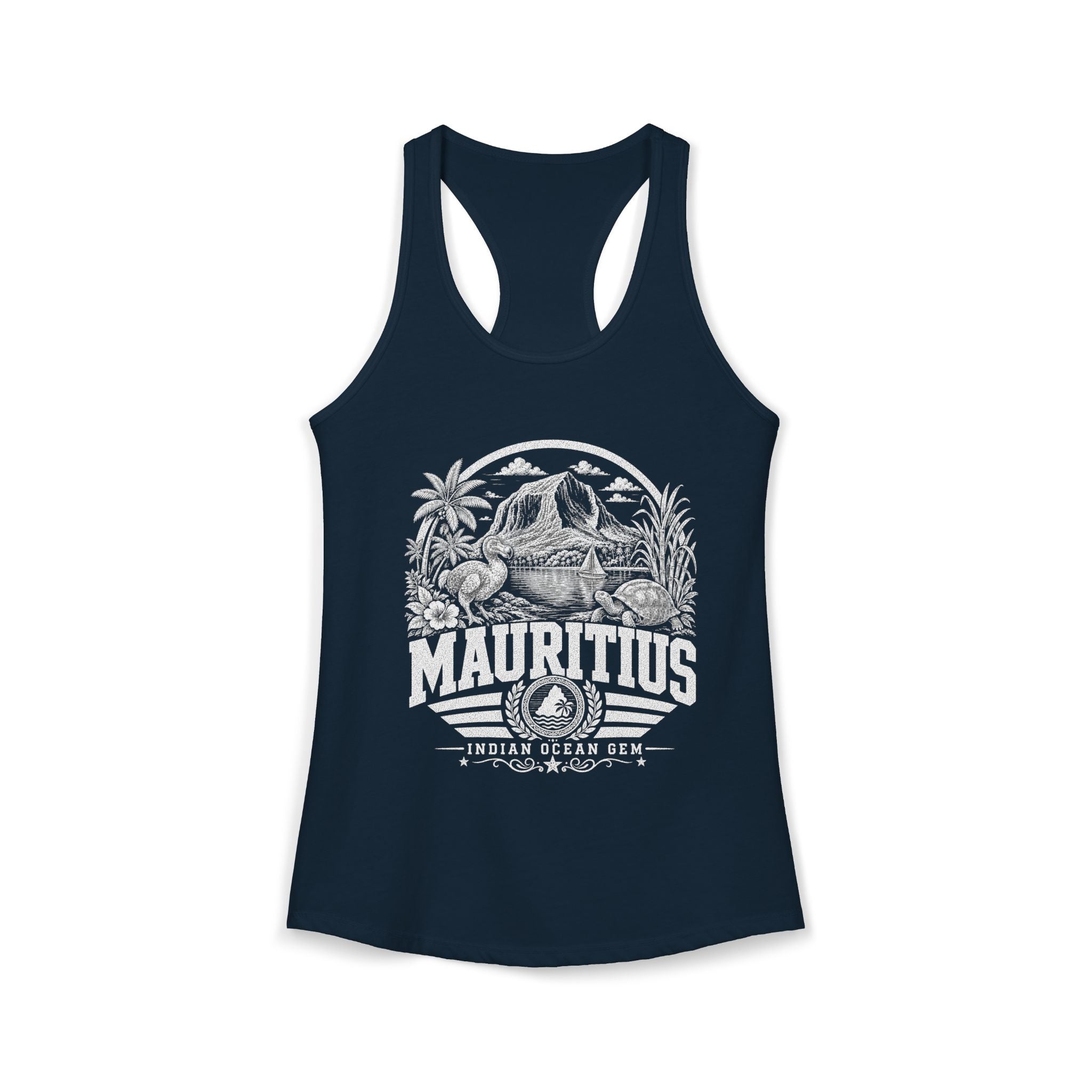 Mauritius Indian Ocean Gem Women's Tank Top