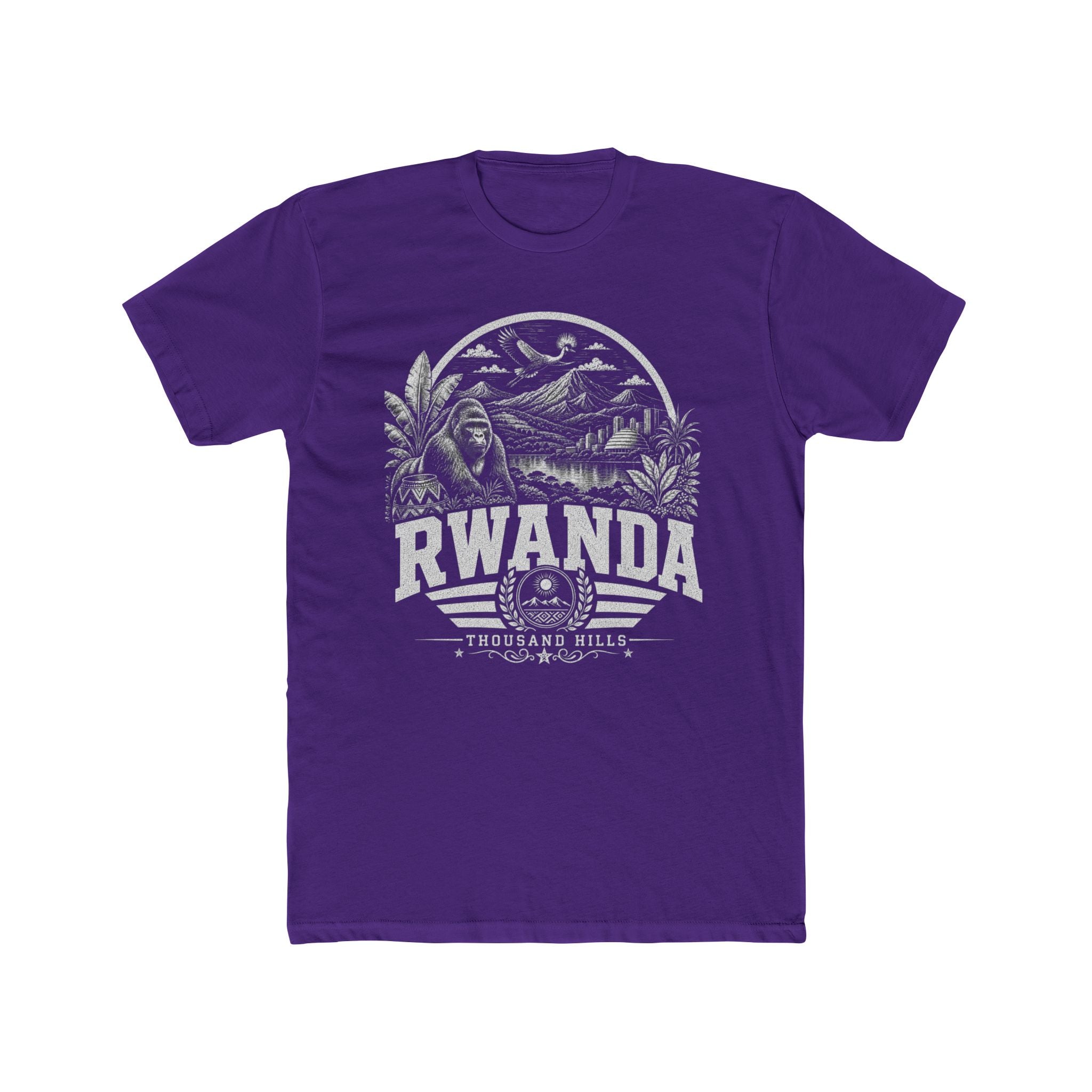 USA vintage landmarks men's tee — iconic landmark design | Nameshi Destinations (view 12)