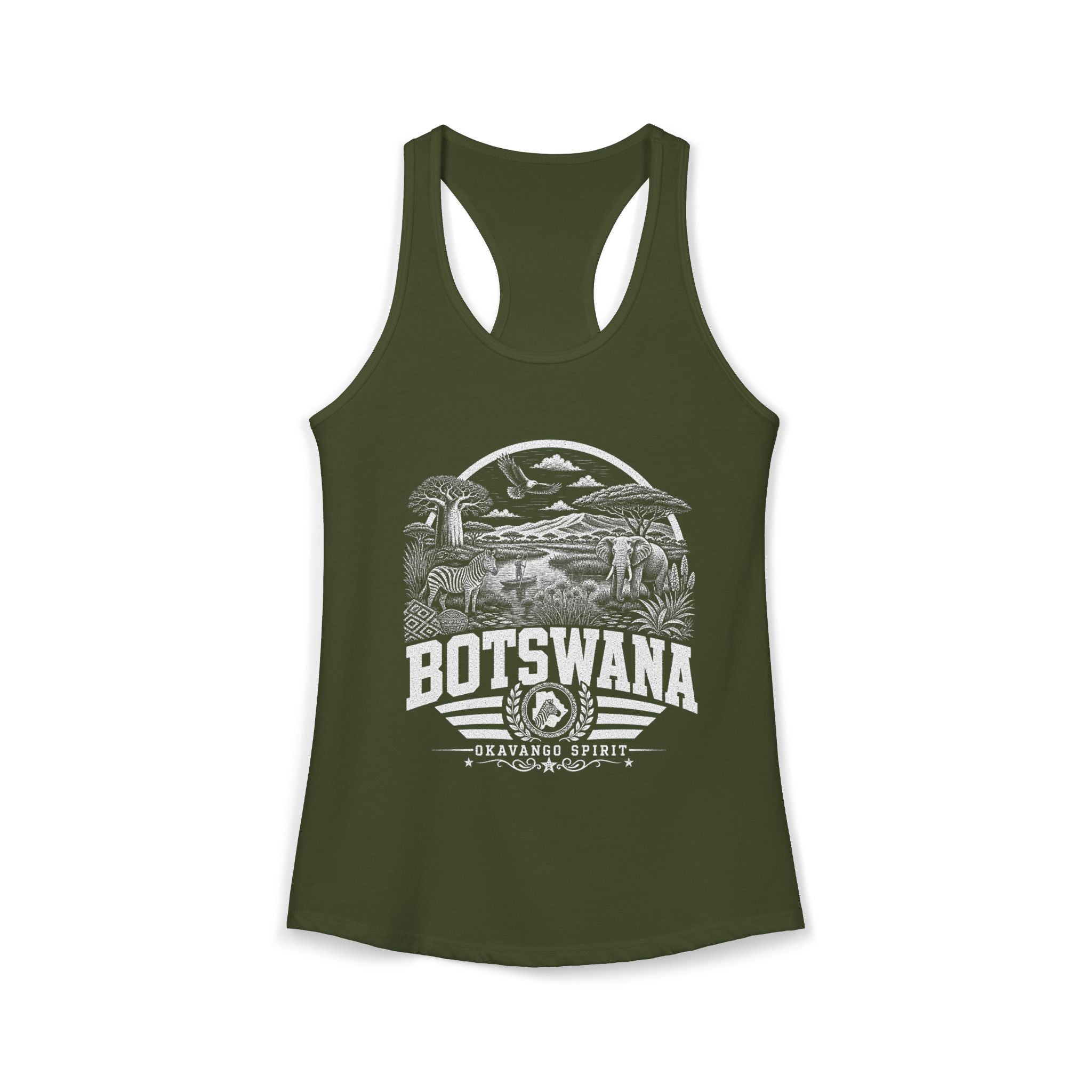 Botswana Okavango Spirit Women's Tank Top