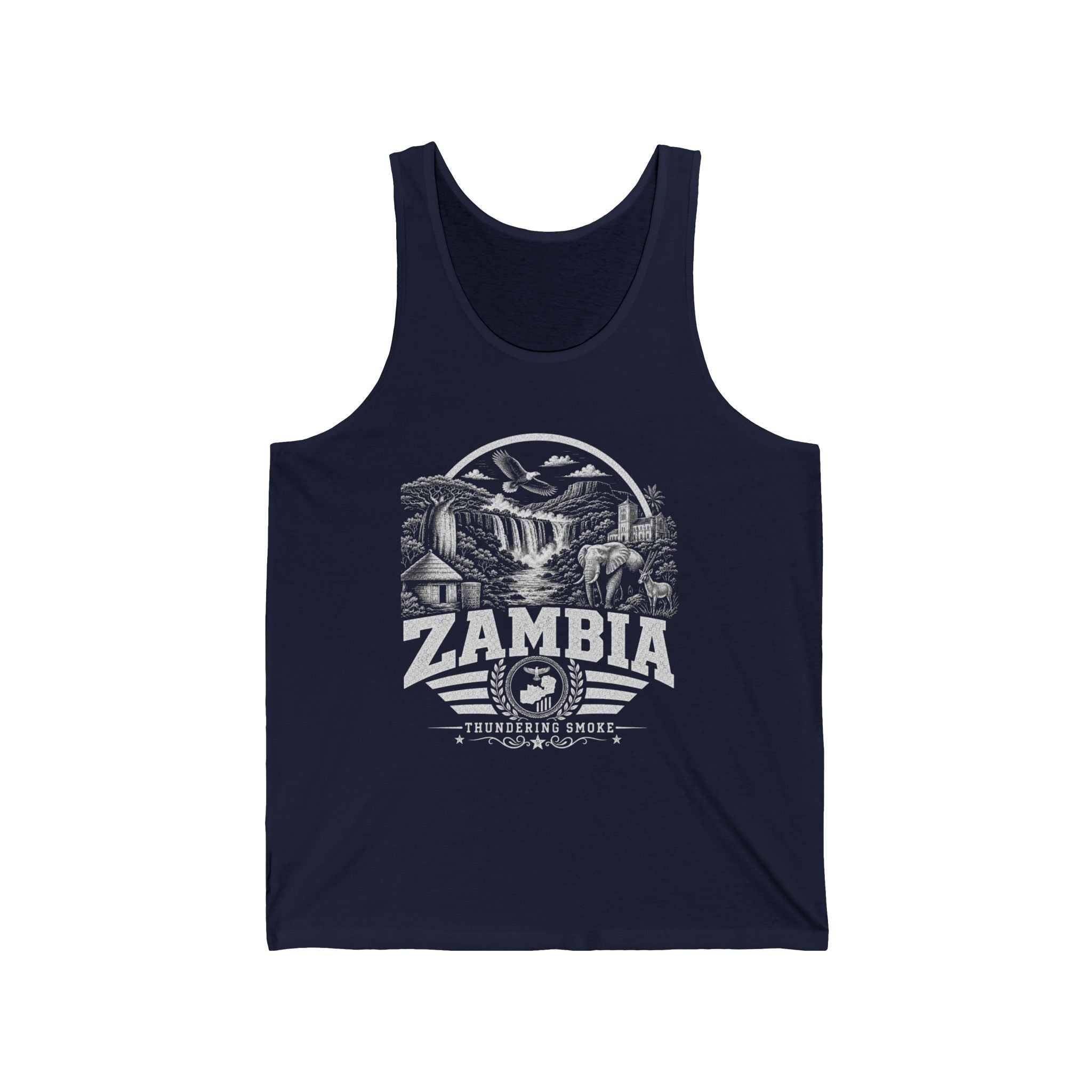 Zambia Thundering Smoke Men's Tank Top