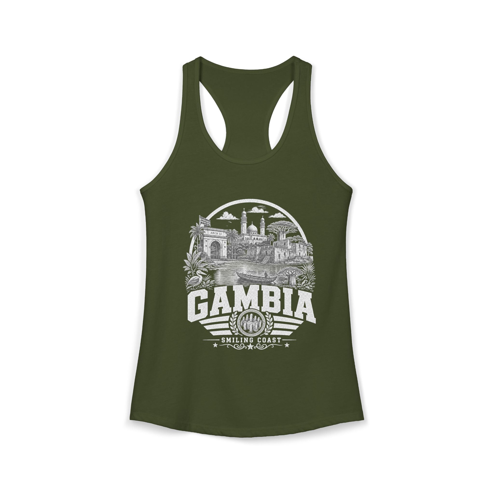 Gambia Smiling Coast Women's Tank Top
