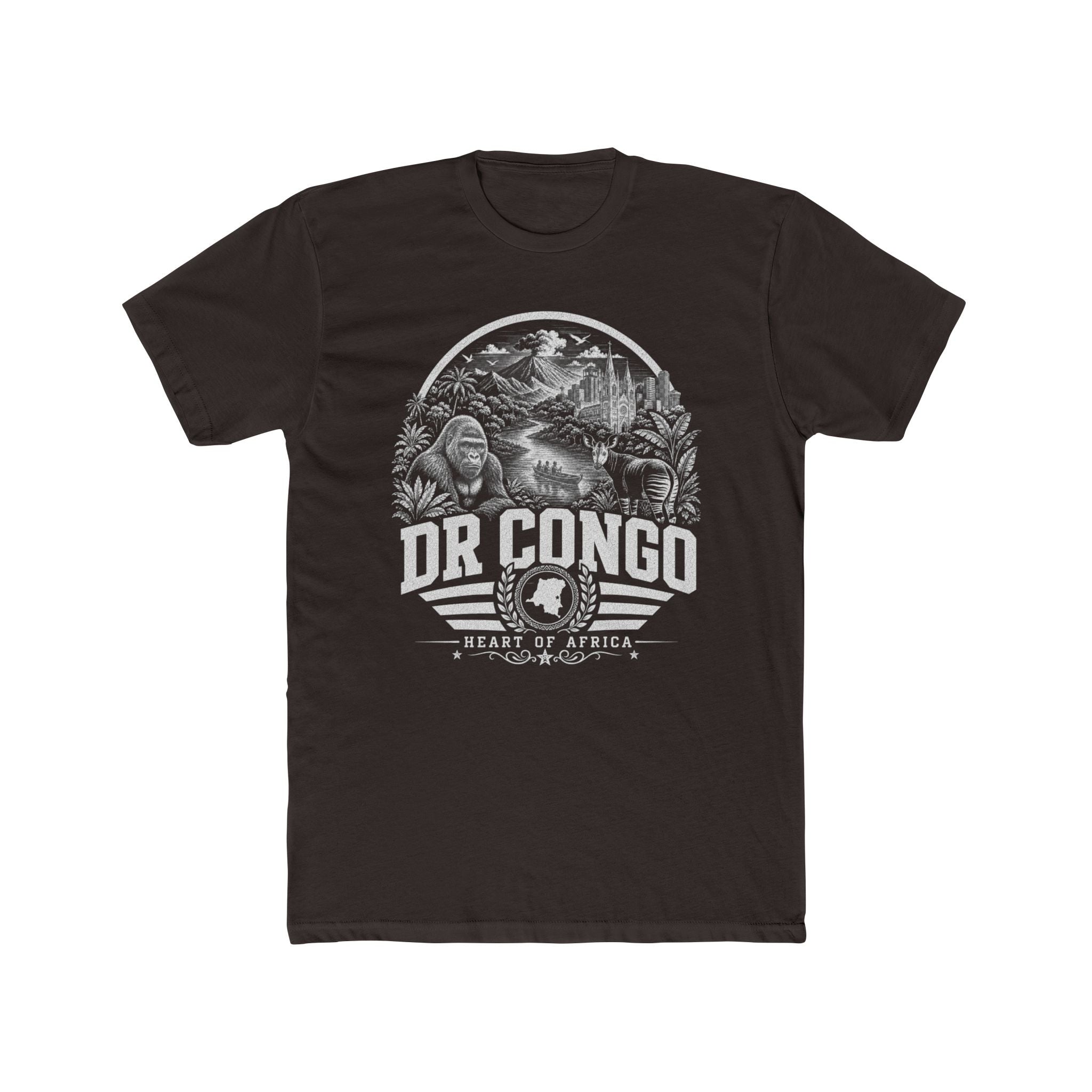 Democratic Republic of the Congo Heart of Africa Men's Tee