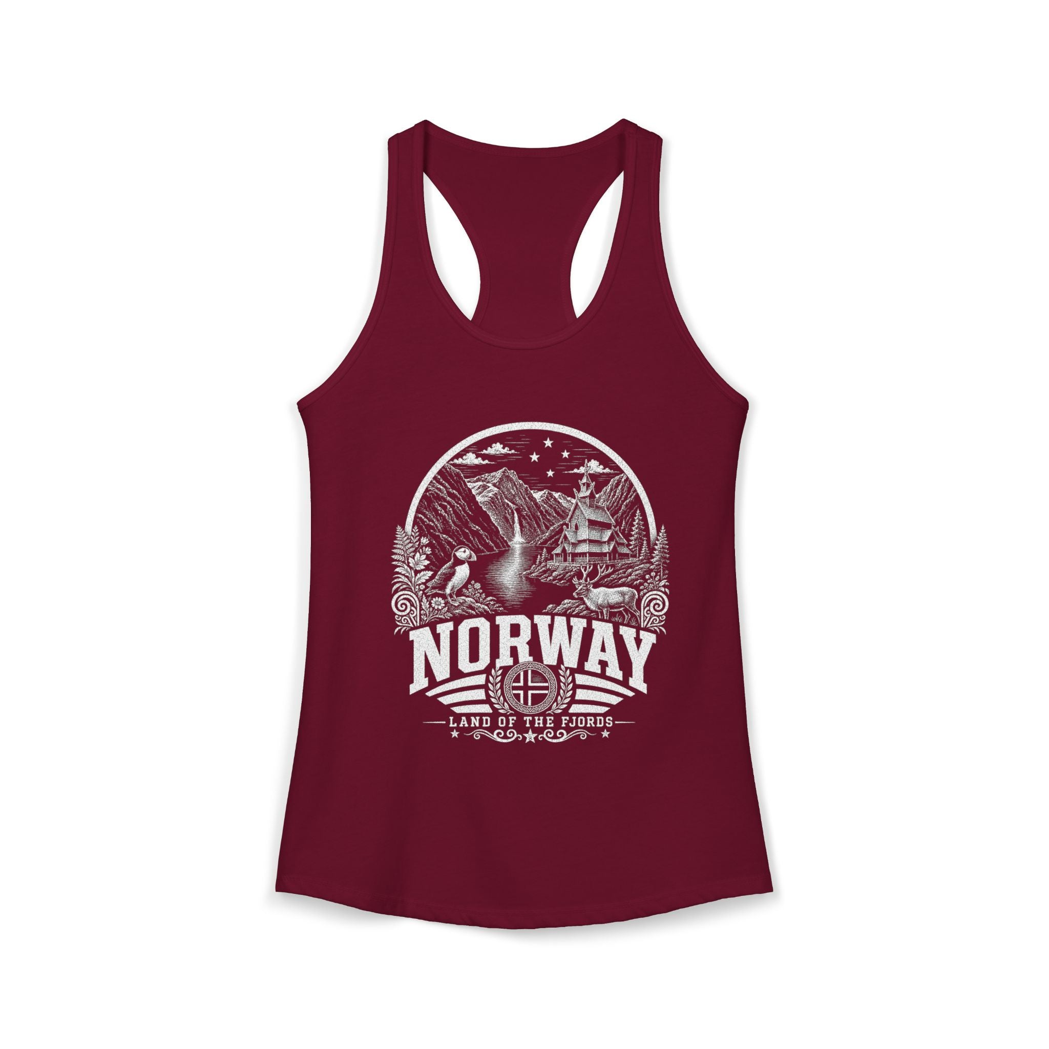 Norway Land of Fjords Women's Tank Top