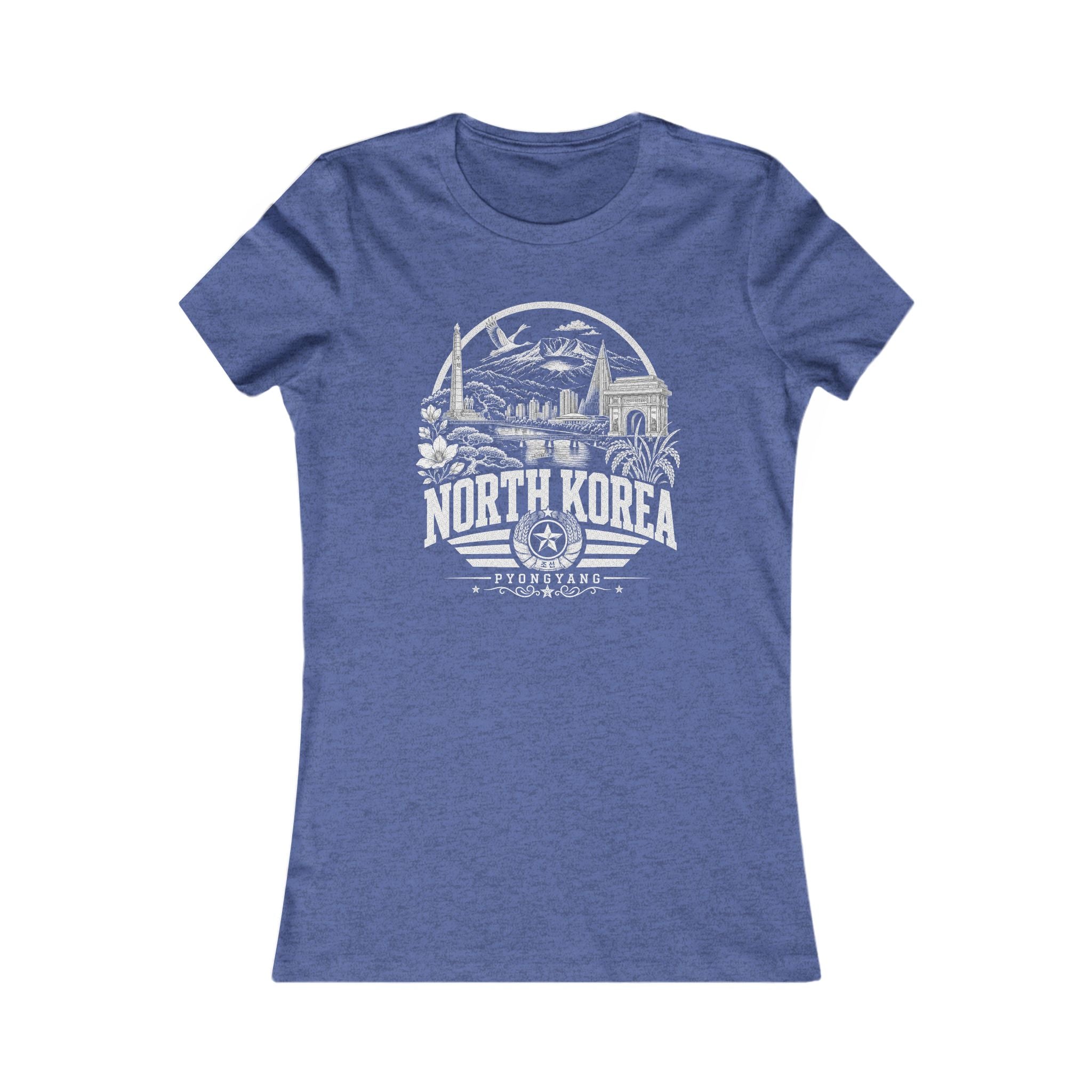 Camiseta Feminina Pyongyang Coreia do Norte