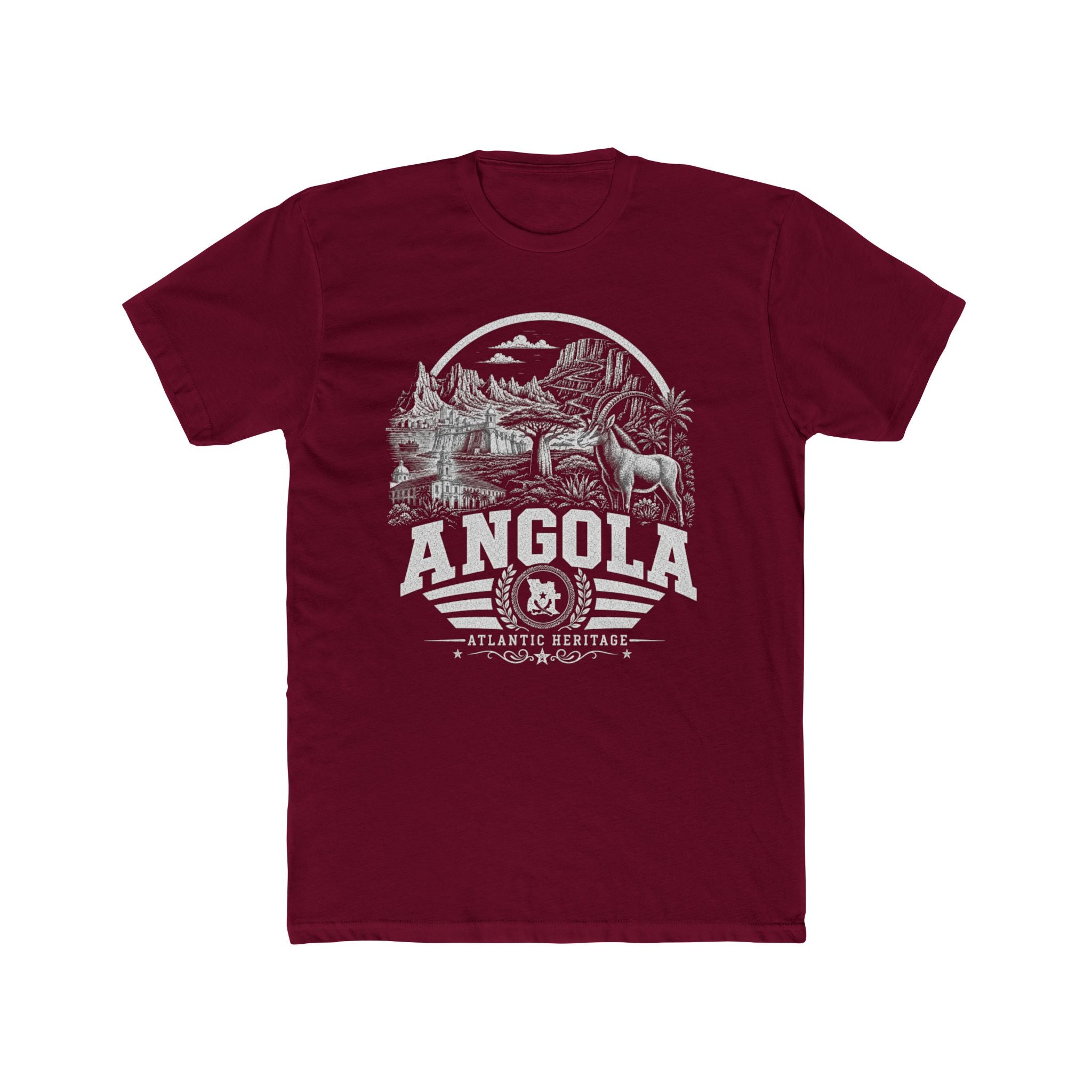 Camiseta Masculina Angola Atlantic Heritage