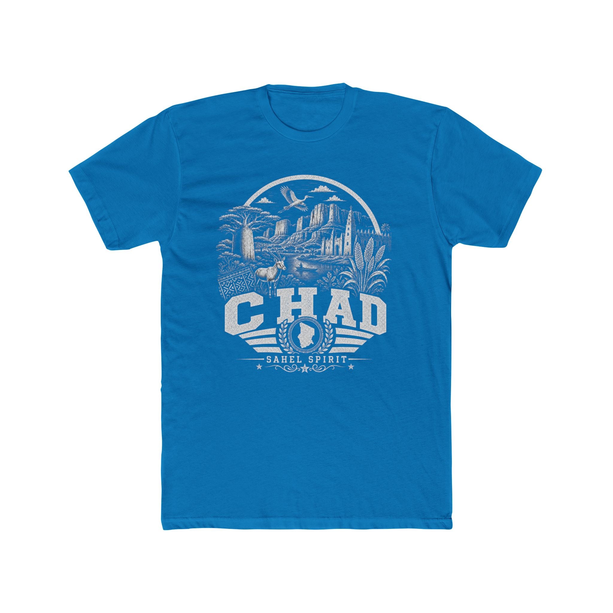 Camiseta Masculina Chade Sahel Spirit