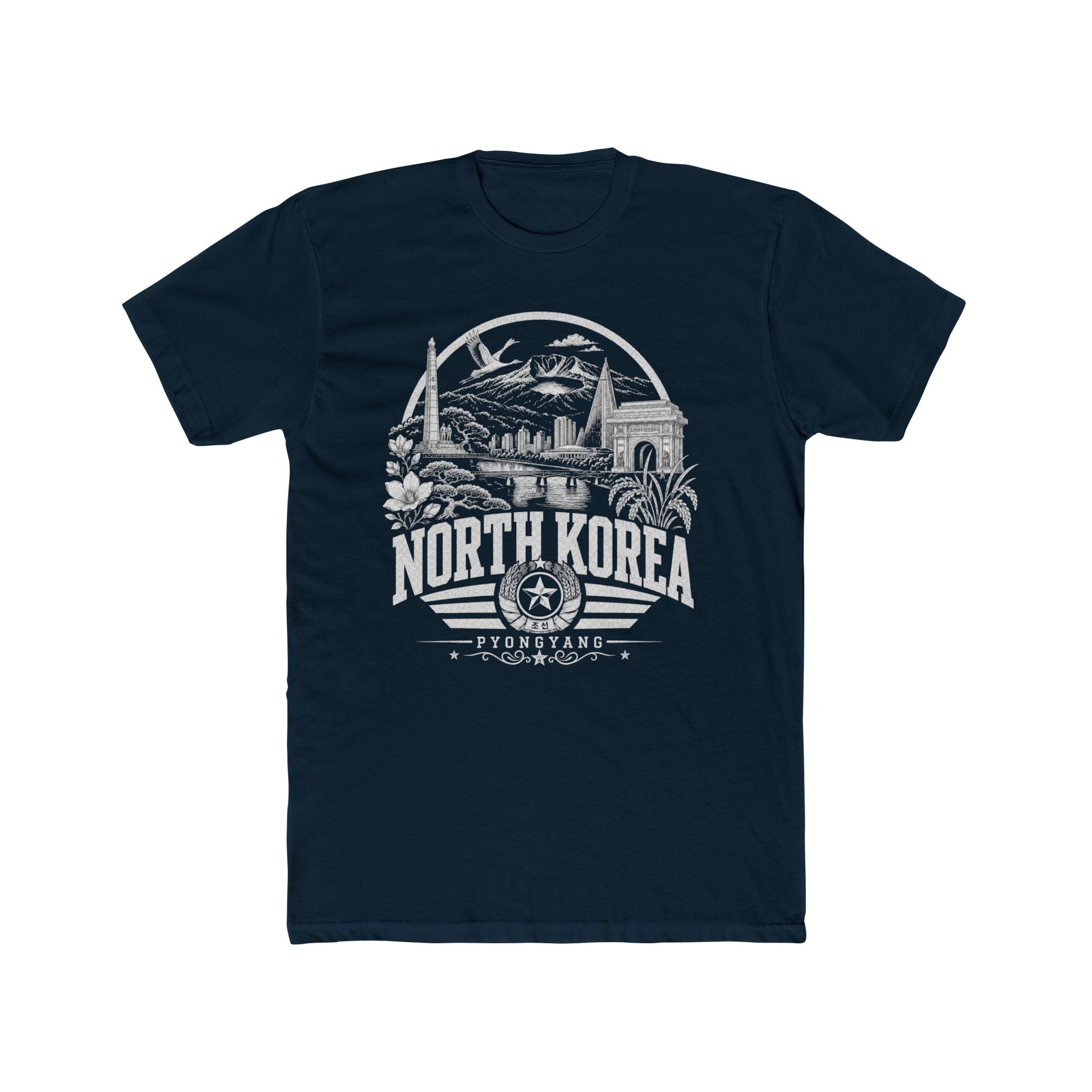 Camiseta masculina Pyongyang, Coreia do Norte
