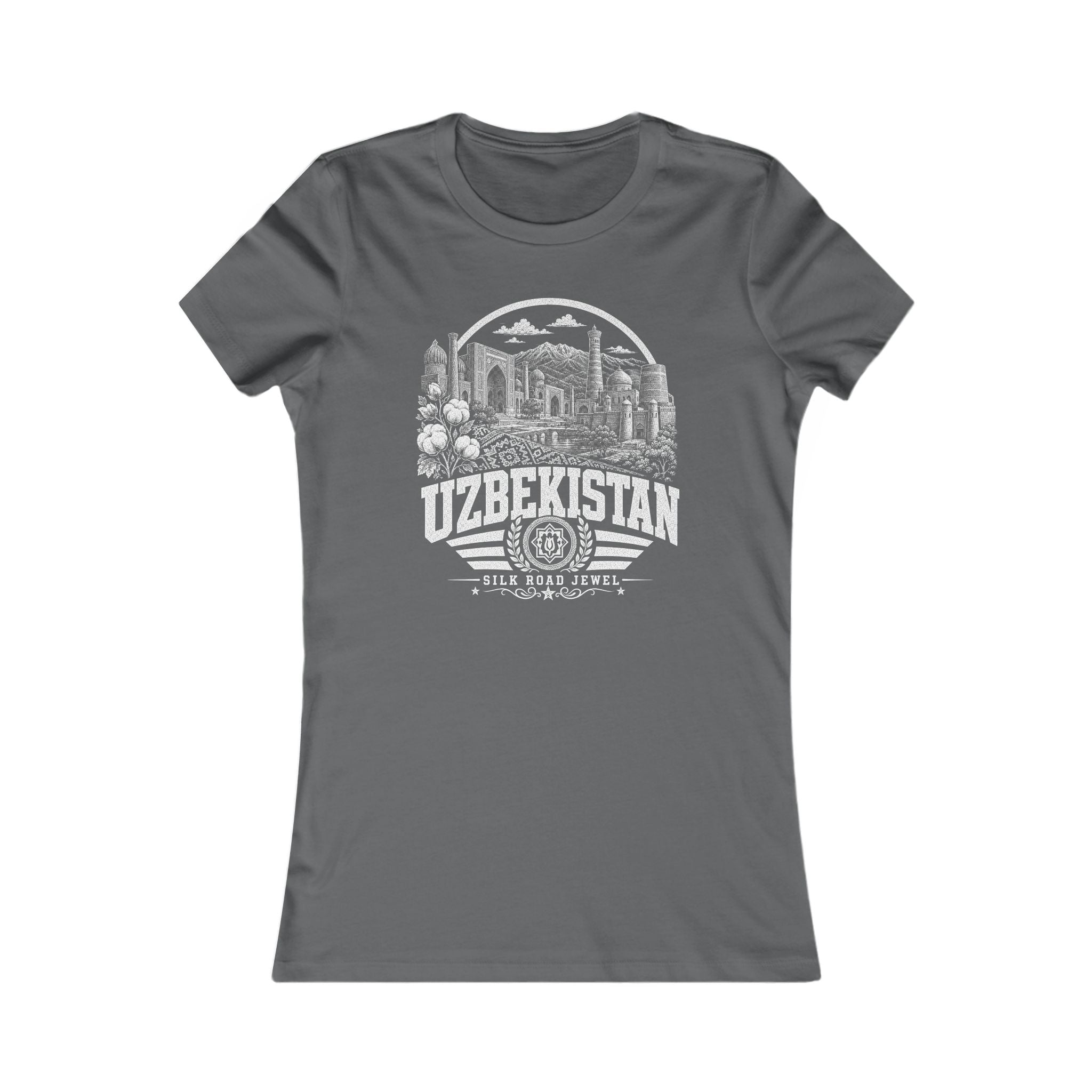 Camiseta de mujer de Uzbekistán