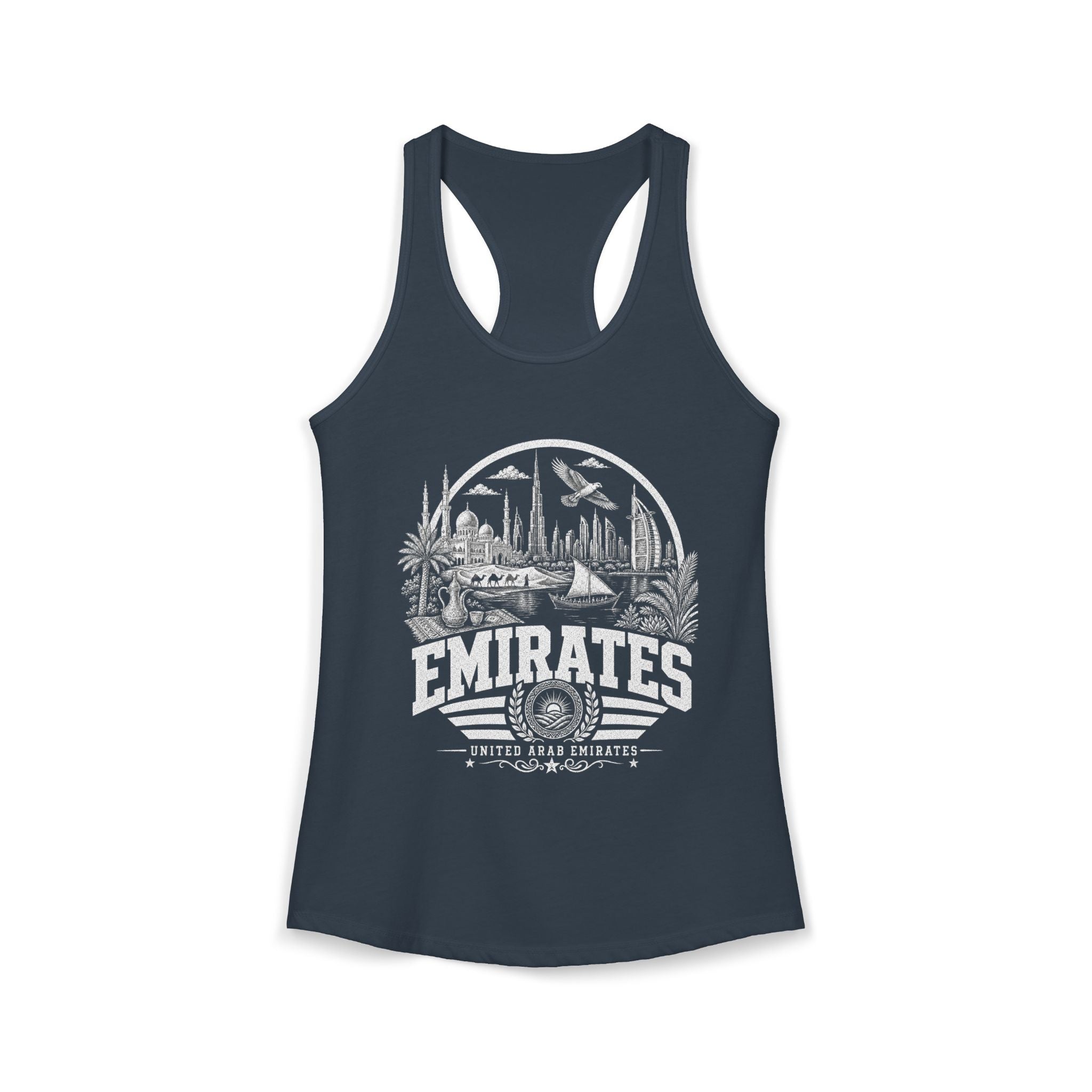 United Arab Emirates Jewel of the Gulf Women's Tank Top