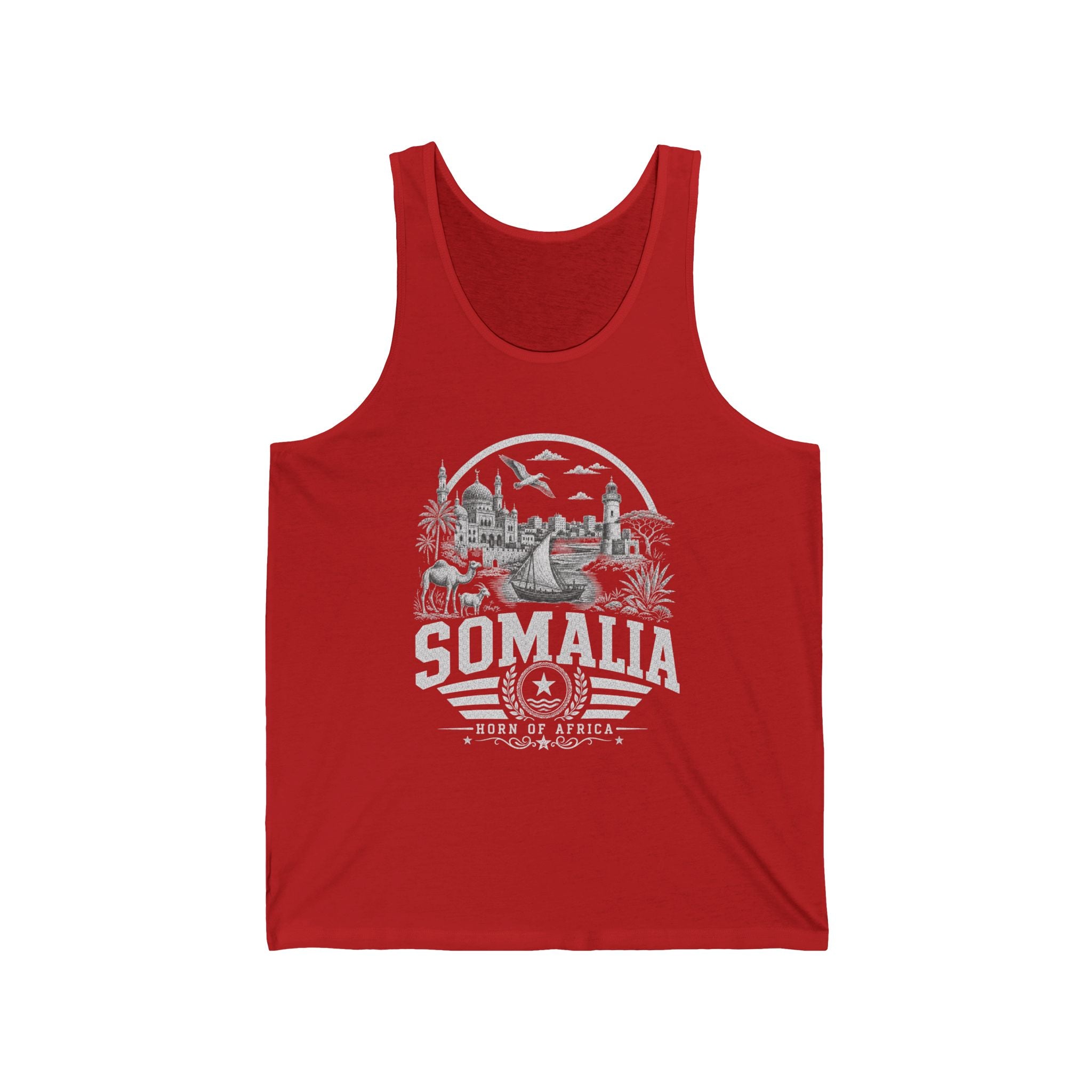 Somalia Horn of Africa Men's Tank Top