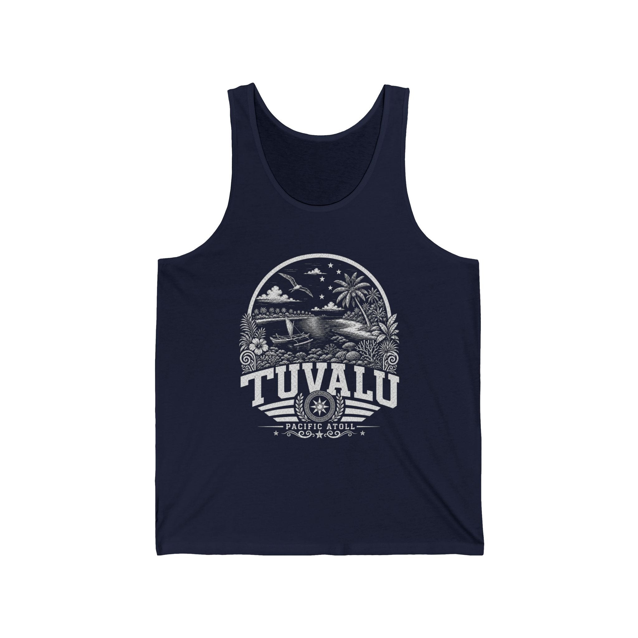Tuvalu Pacific Atoll Men's Tank Top