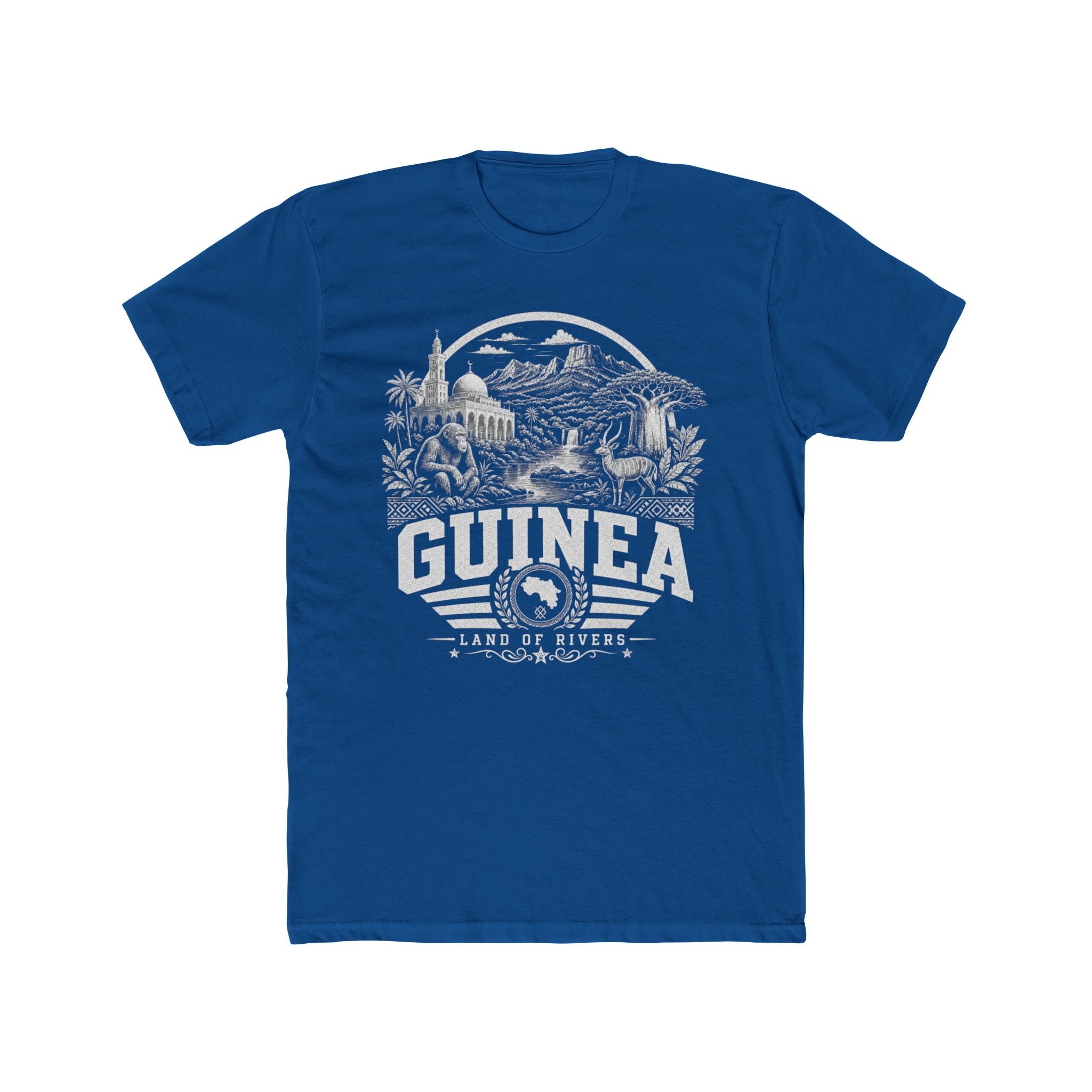 Camiseta Masculina Guiné, Terra dos Rios