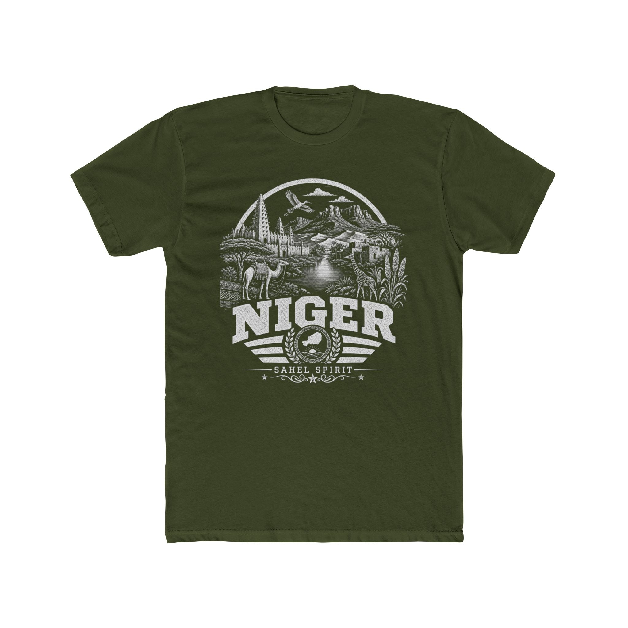 Camiseta Masculina Niger Sahel Spirit
