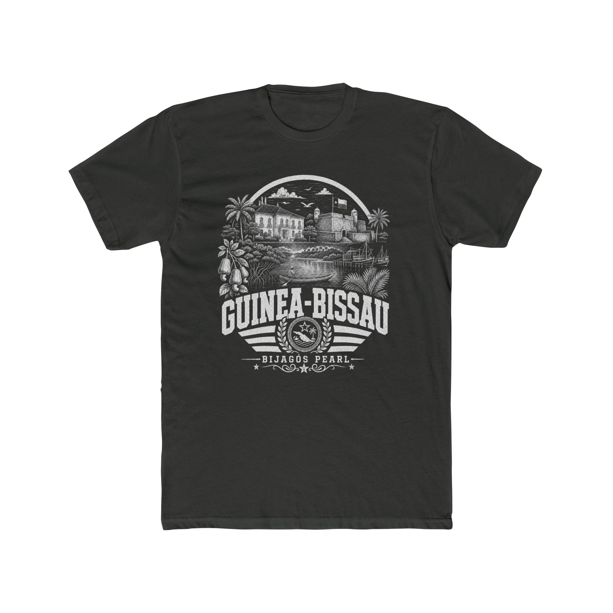 Camiseta Masculina Pérola Bijagós Guiné-Bissau