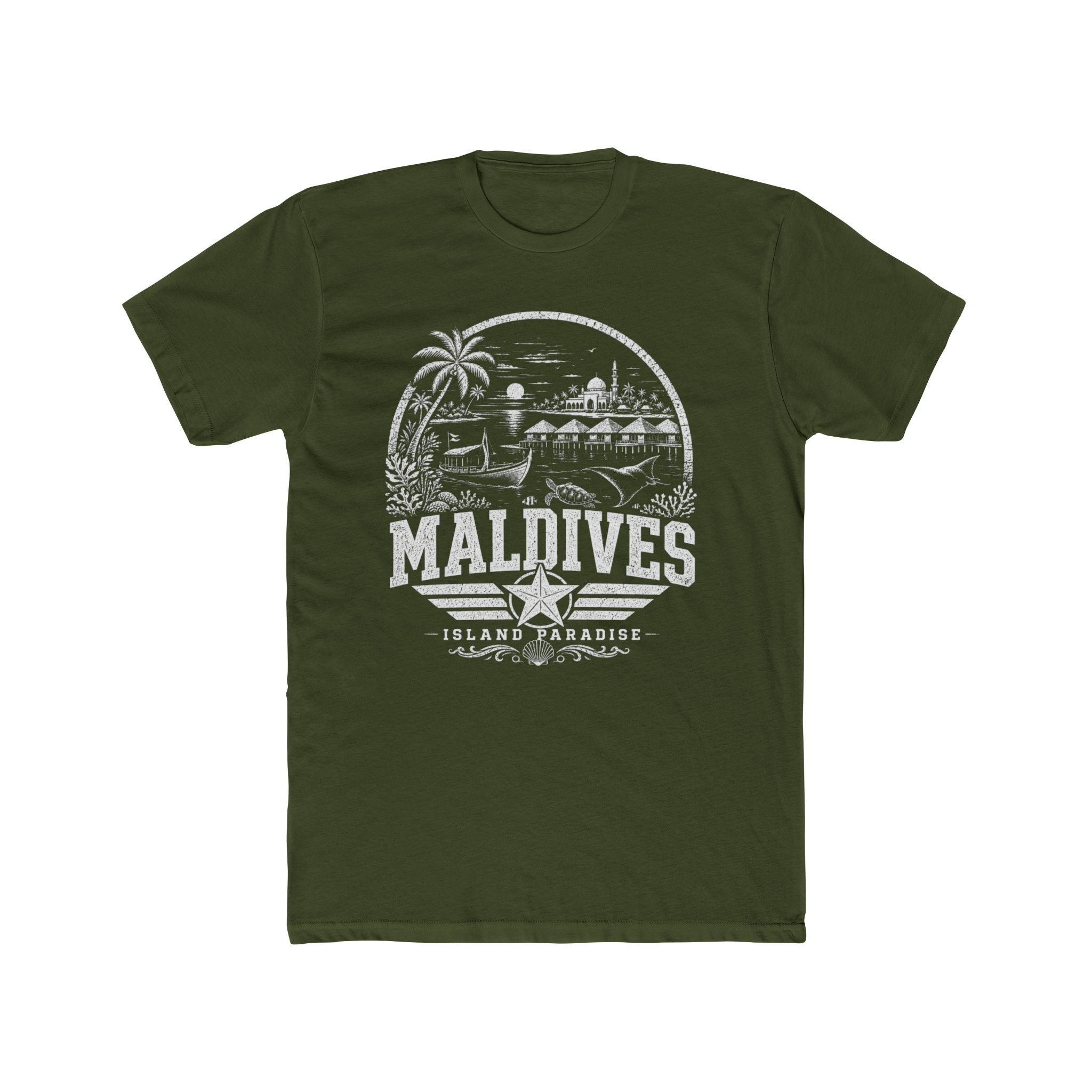 Maldives Island Paradise Men's Tee